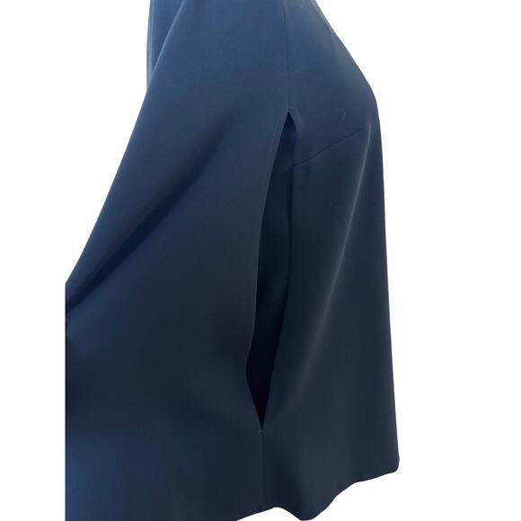 DKNY Black Short Cape Dress Size Small - Picture 4 of 8